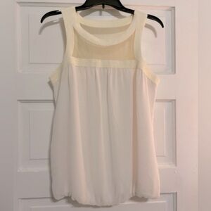 🤍 ultra sheer mesh top tank style blouse🤍